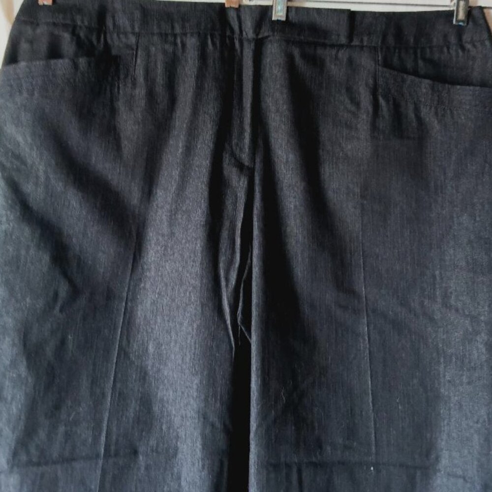 Women's Black Pants Slacks Size 24W NWT